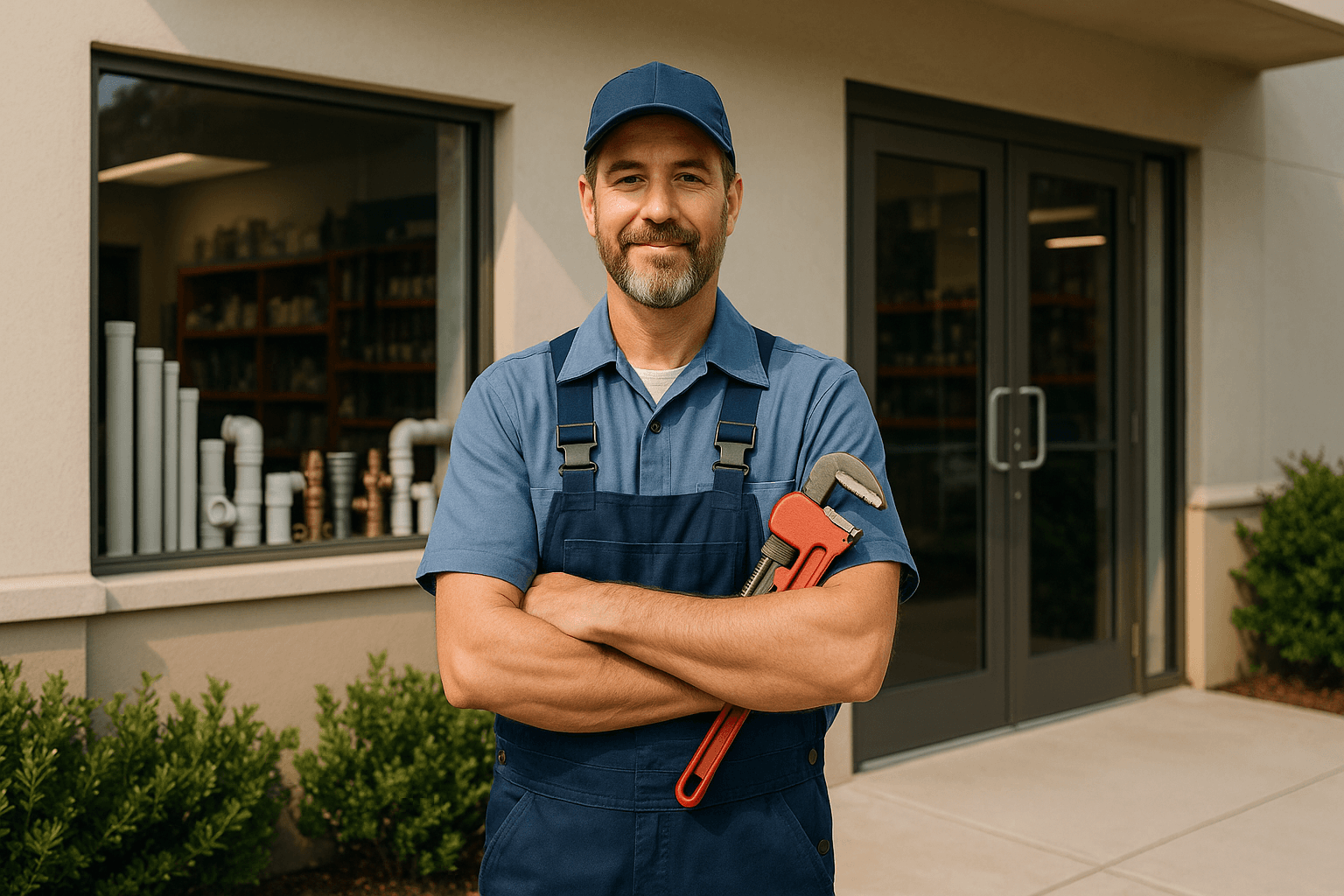 Blue Line Plumbing hero image